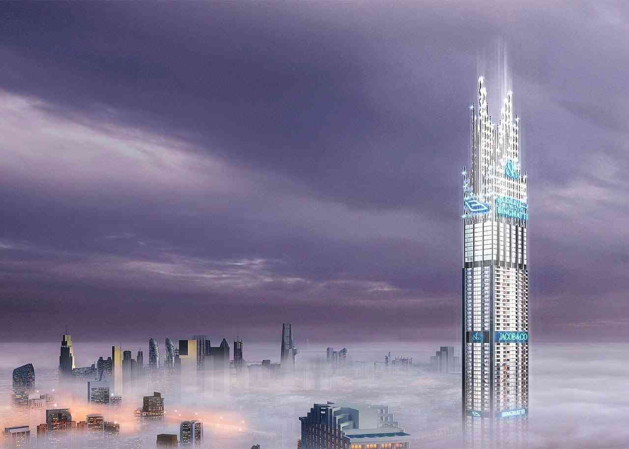 В Дубае продолжается строительство самой высокой жилой башни!