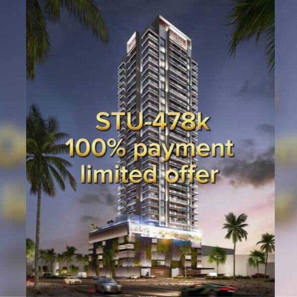 Your apartment in the center of Dubai from $ 130 000